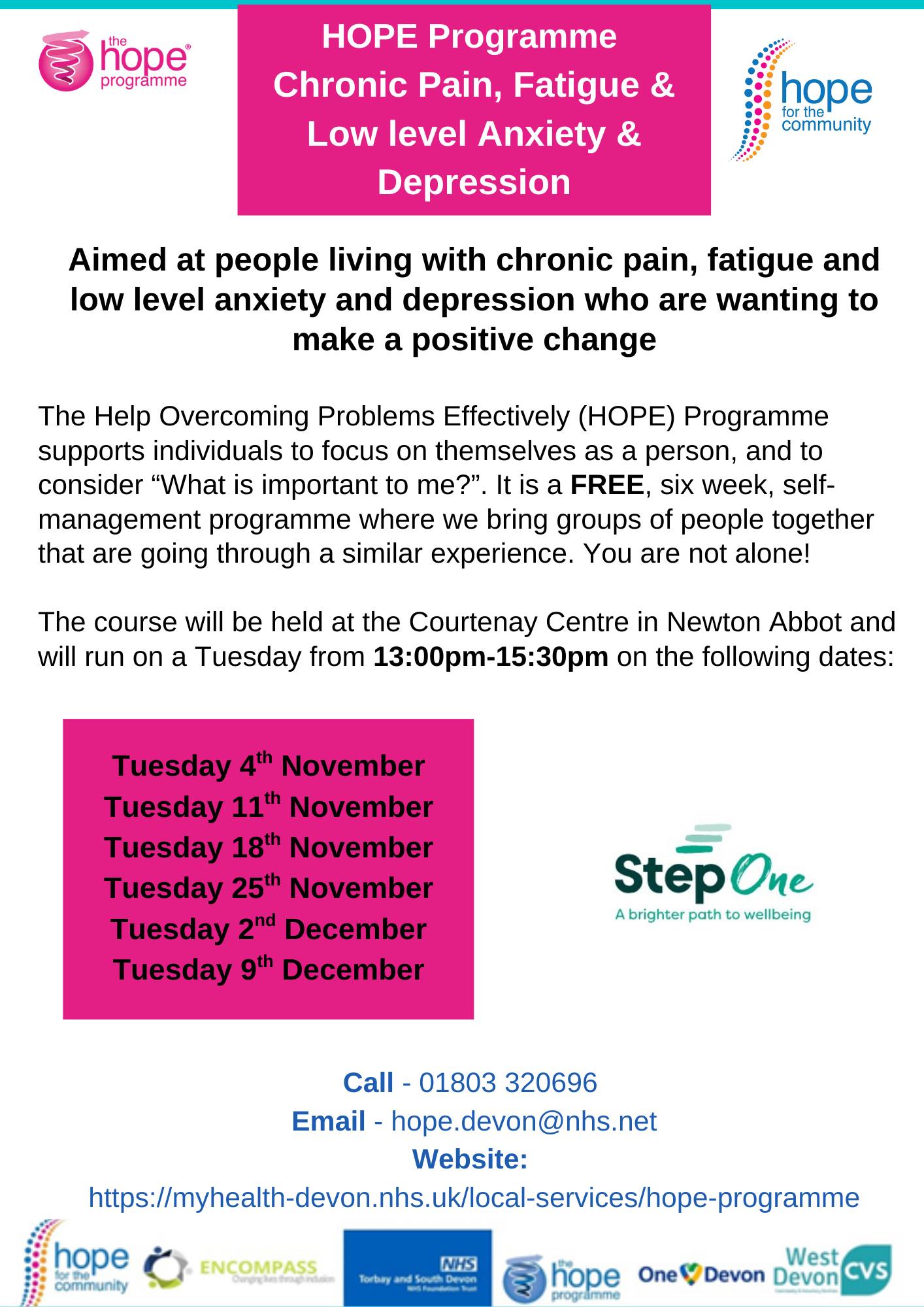 🌟 HOPE Programme—Newton Abbot 🌟... - HOPE Programme - Devon | Facebook