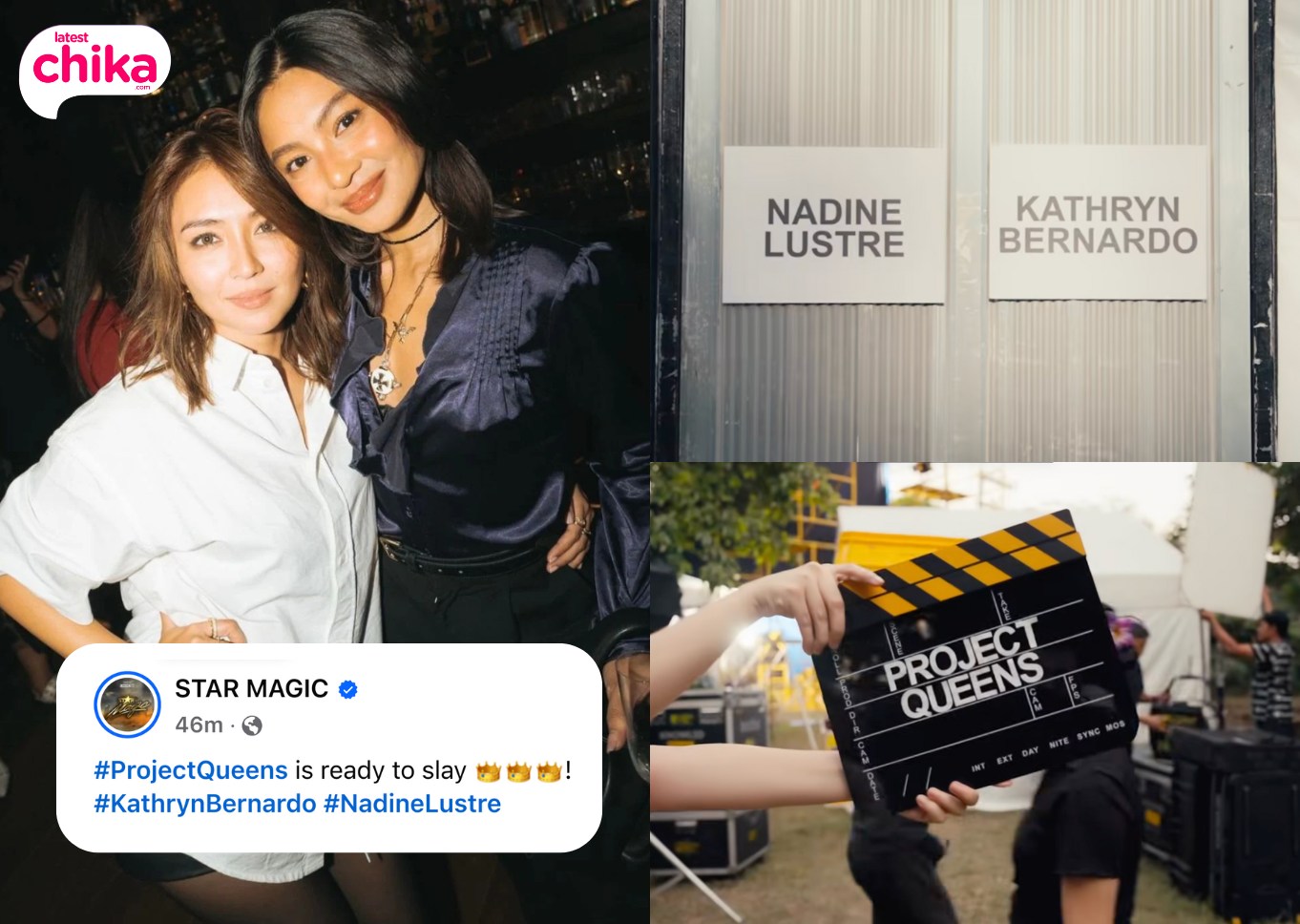LatestChika.com - KATHDINE IS READY TO SLAY! 👑 Star Magic teases an ...