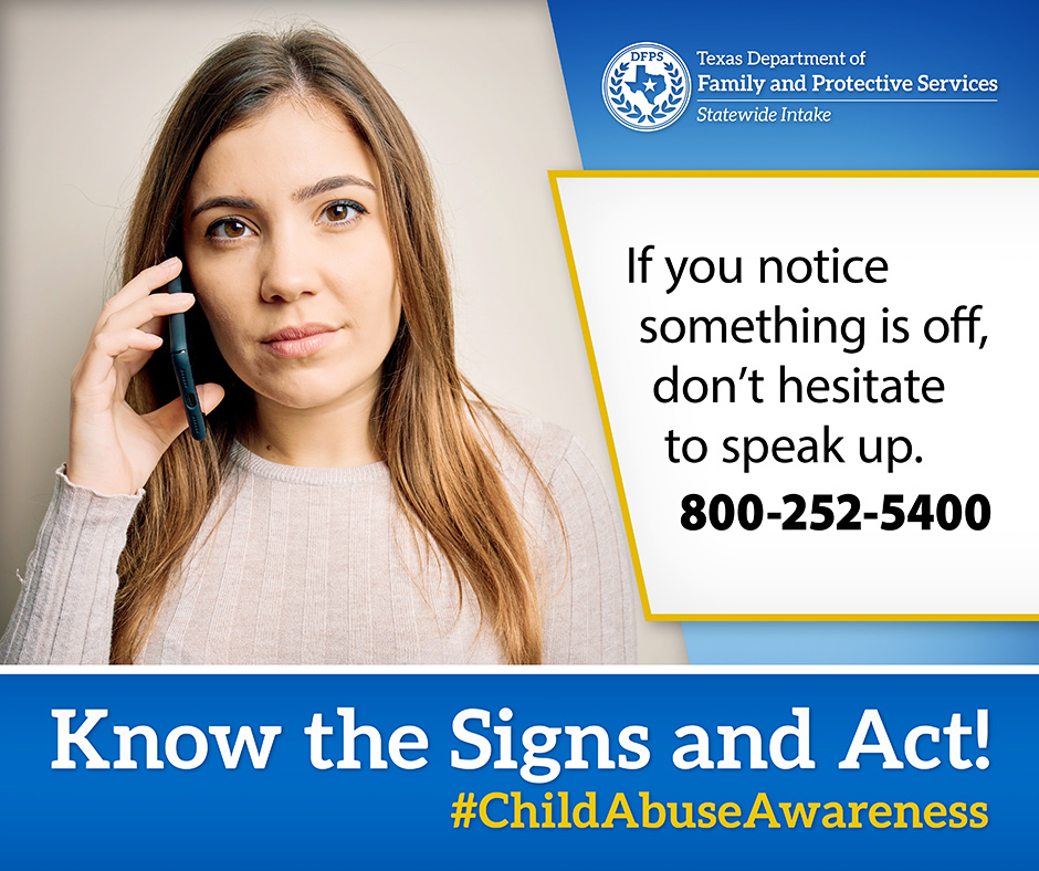 Texas Center for the Missing - April is Child Abuse Prevention Month ...