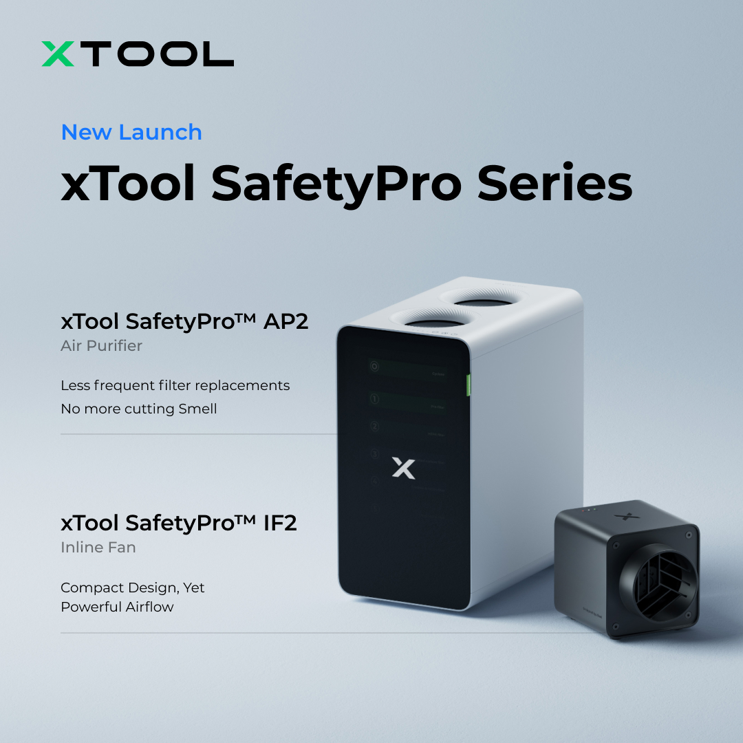 xTool - We’re thrilled to announce the launch of the xTool SafetyPro ...