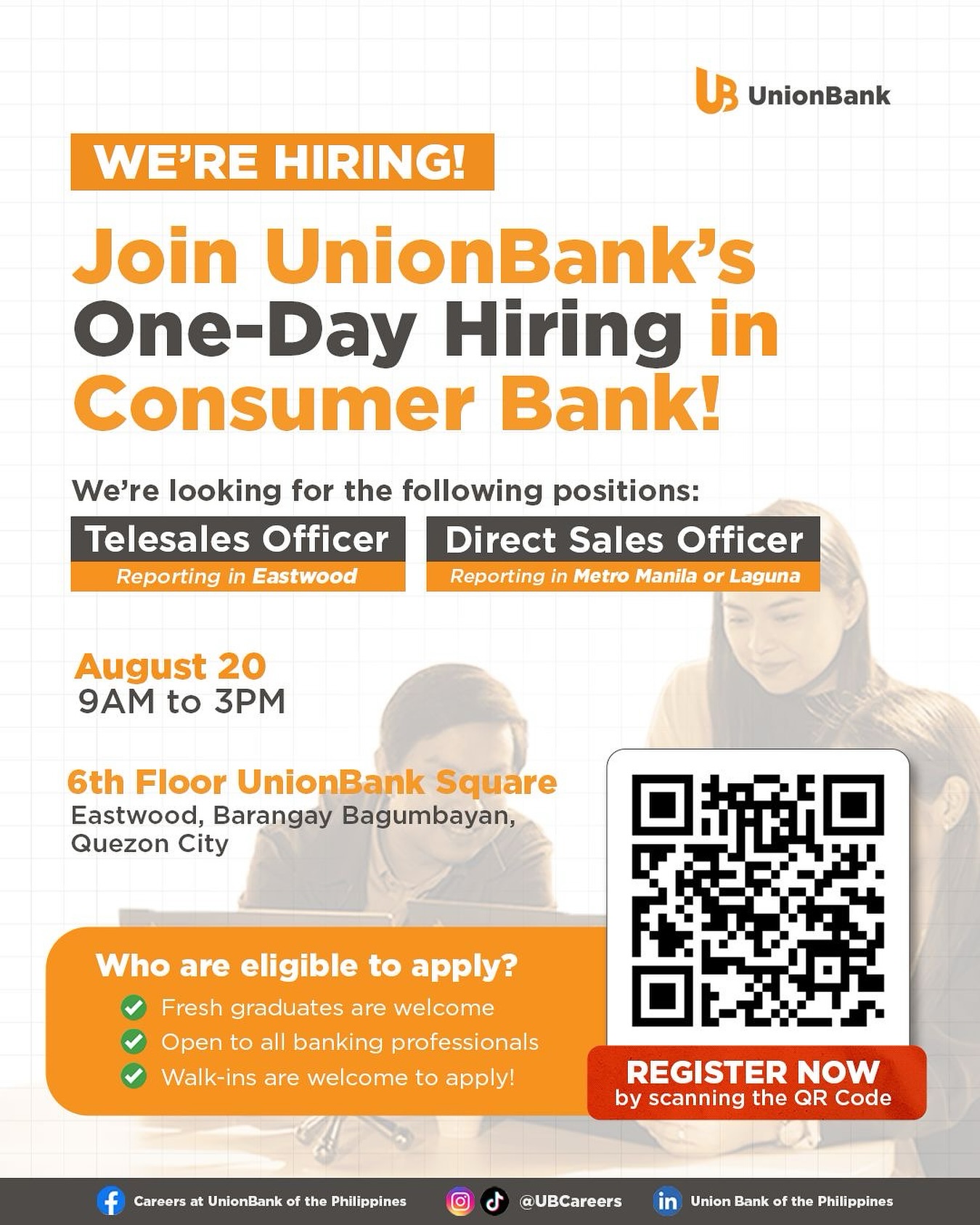 The Future is... - Careers at UnionBank of the Philippines | Facebook