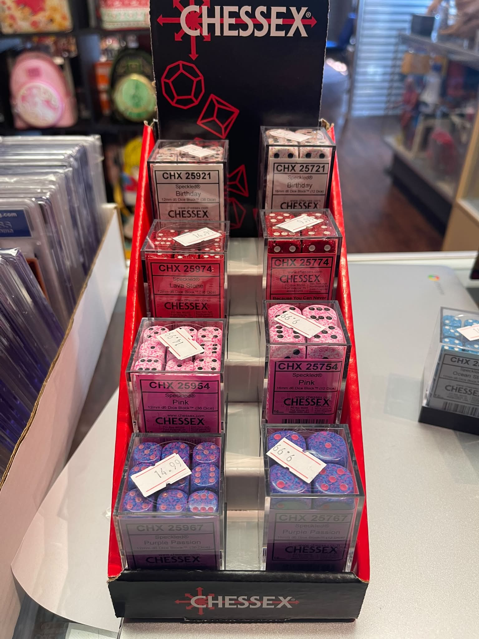 ちぇす New Dice Sets!!!!!