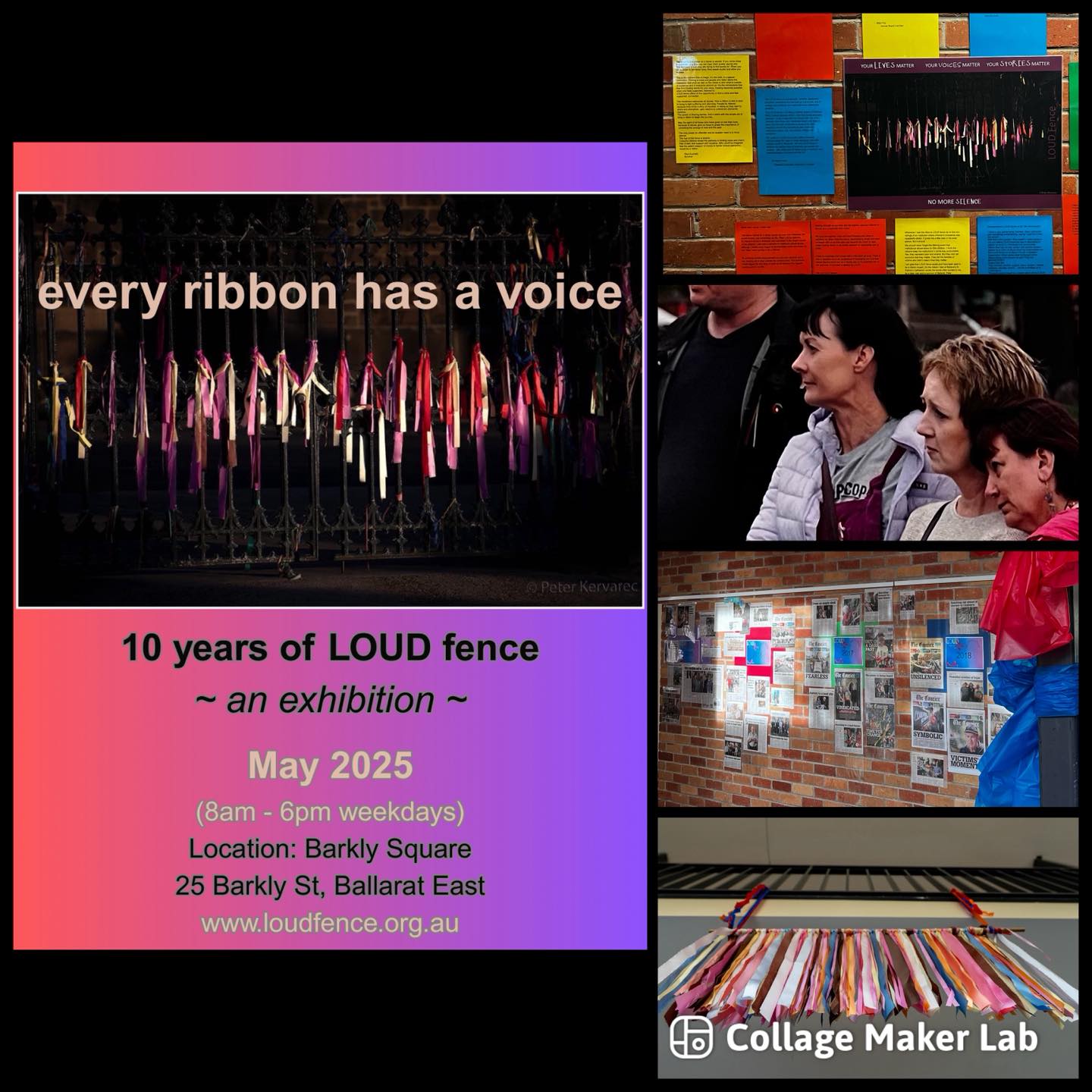 LOUD fence Inc. - Ten years ago, ribbons were tied to a... | Facebook