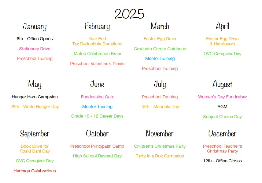 Africa - 📢 AFFT 2025 Calendar is Here! We’ve got an exciting lineup of ...