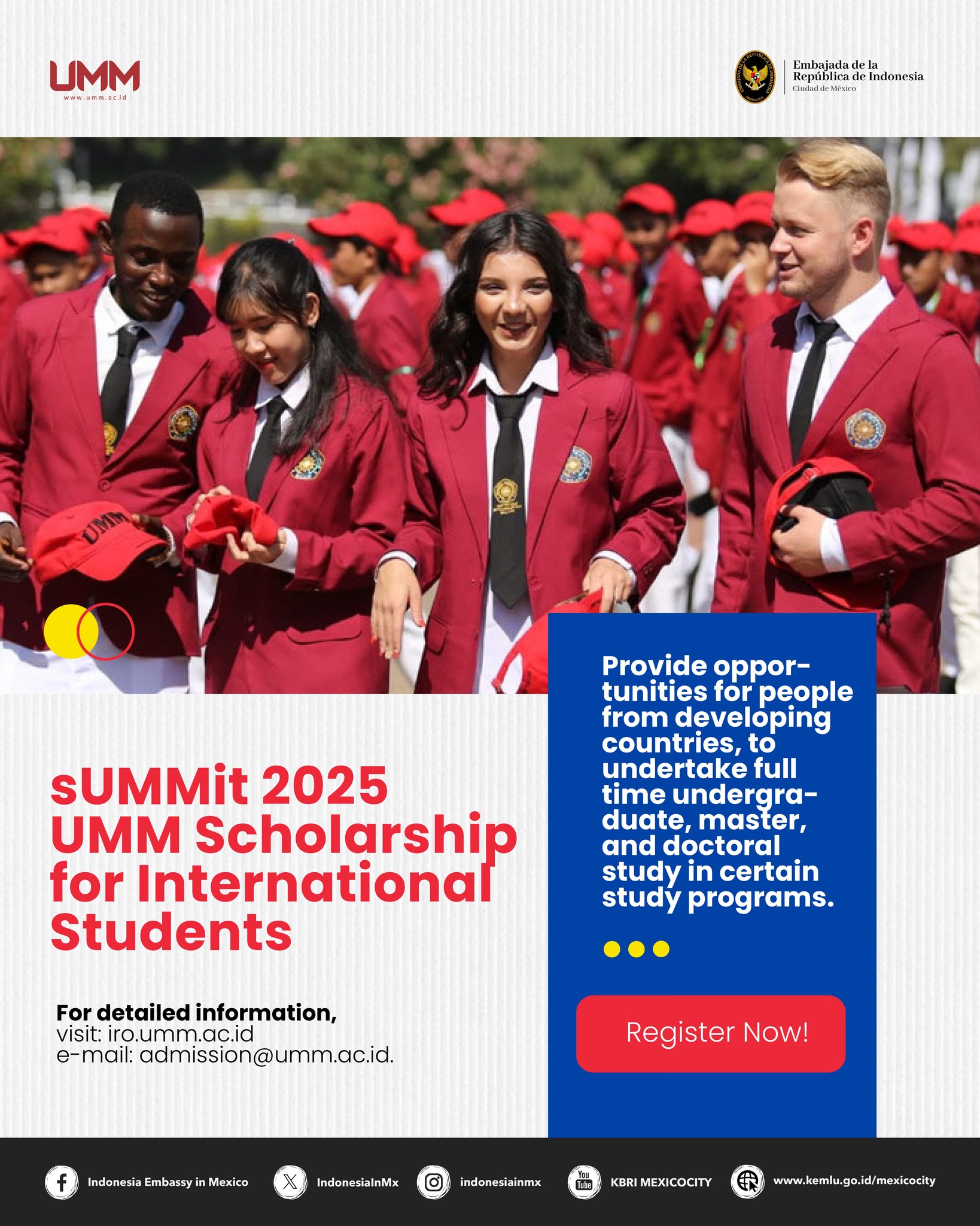 Indonesia - University Muhammadyah Malang (UMM) in Indonesia is opening ...