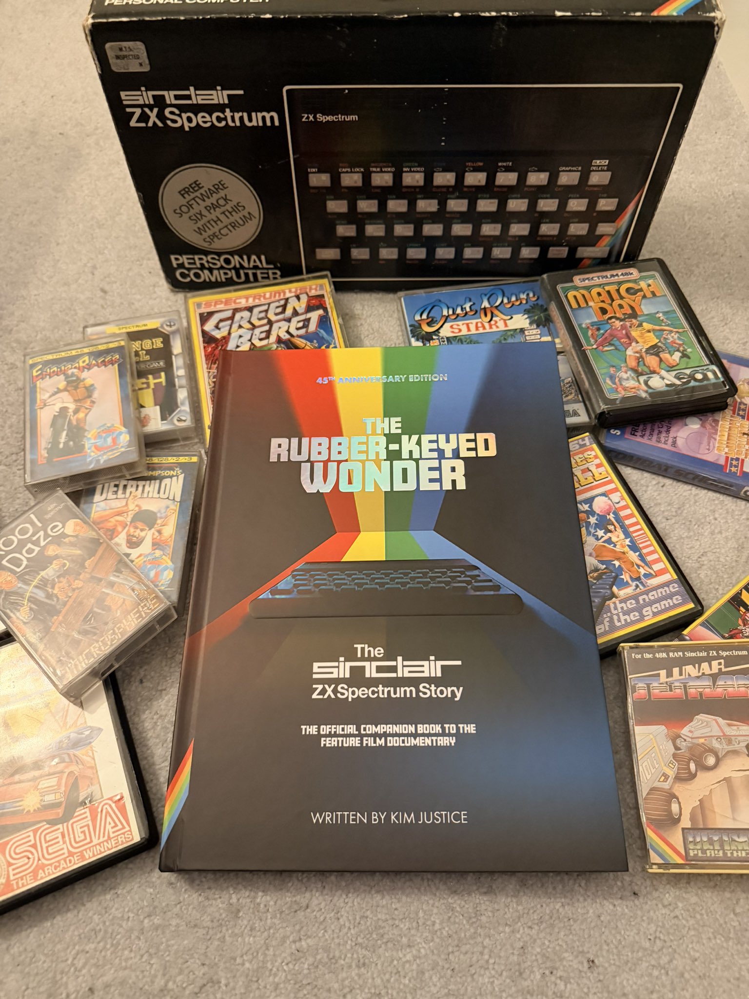 The Rubber-Keyed Wonder: The Sinclair ZX Spectrum Story Book