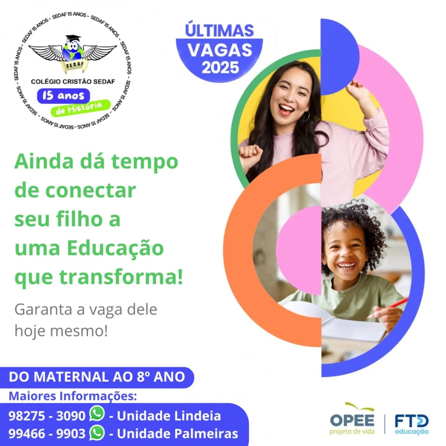 🔴 Adesão para Novos Alunos 2025 🔴... - Colégio Cristão SEDAF