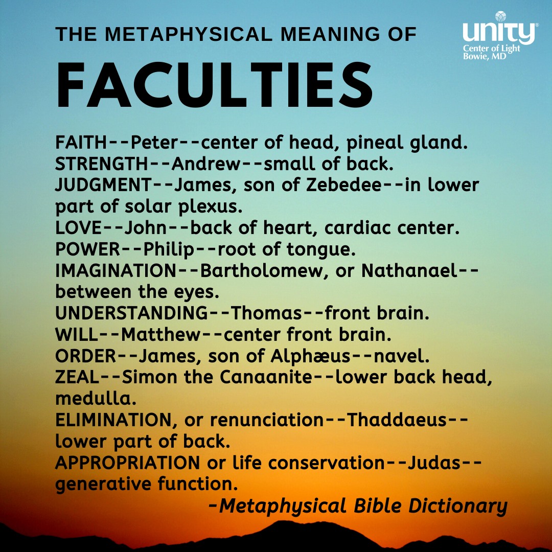 Special 8-day Metaphysical Word... - Unity Center of Light | Facebook