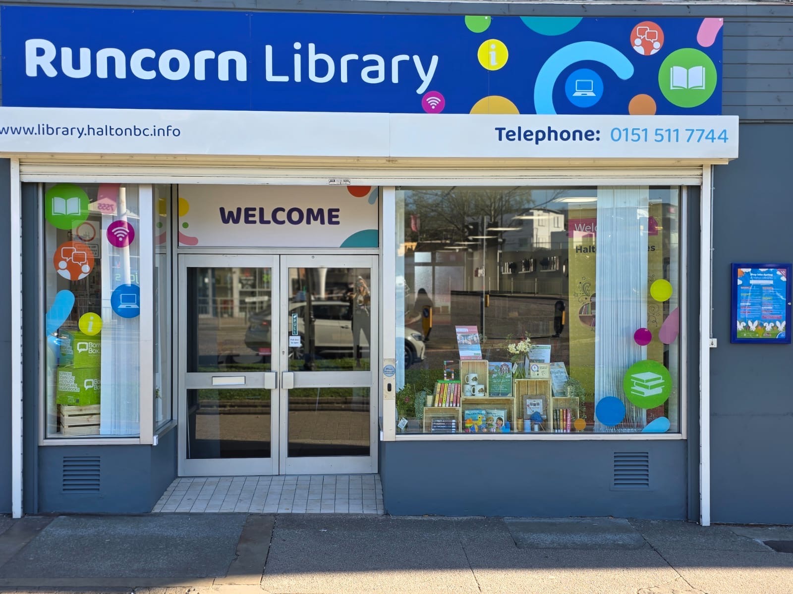 The temporary Runcorn library has... - Healthwatch Halton | Facebook