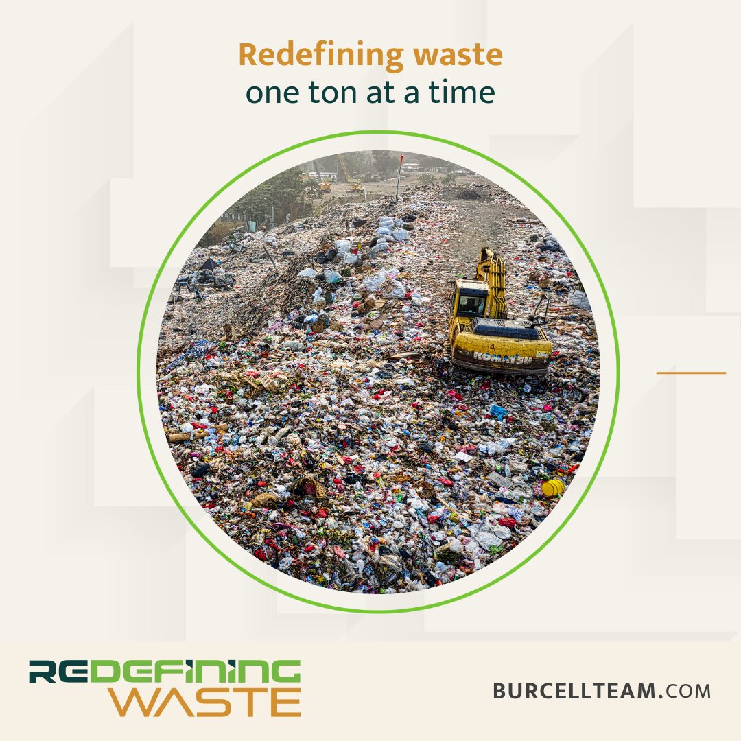 BurCell - The world is drowning in waste—over 2 billion tons every year ...