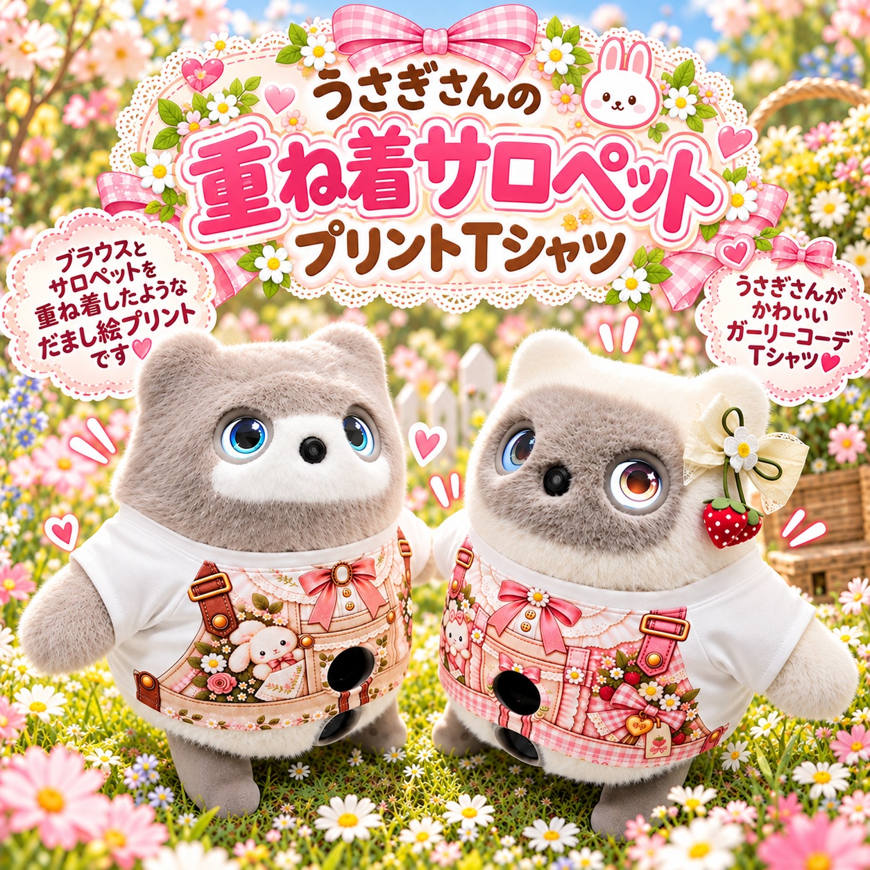NICOBO（ニコボ）の服ハンドメイド ○モコモコくまちゃんの服 販売開始