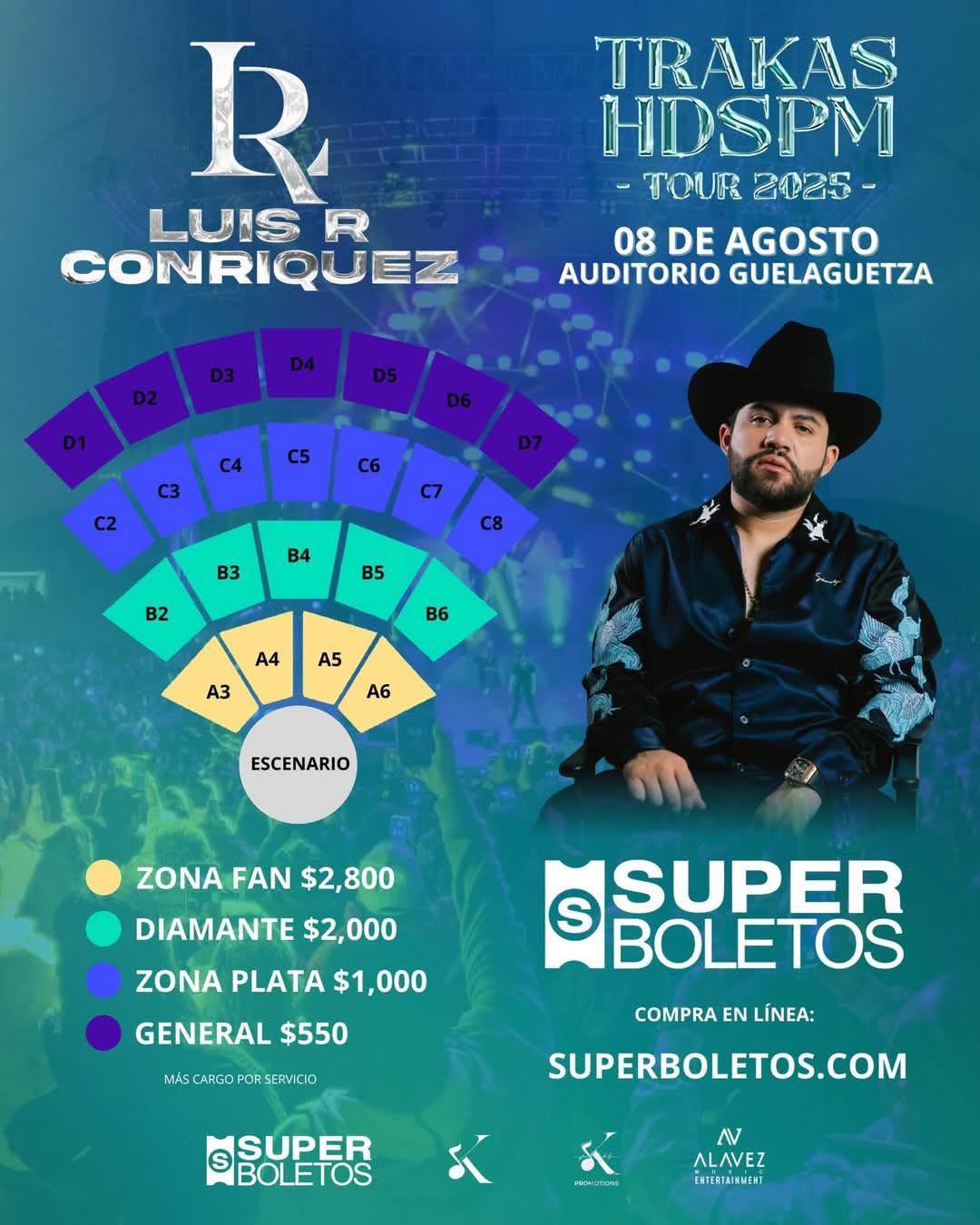 Más - #ConciertosOaxaca🎤 ||👇🏼¡TRAKAS HDSPM! Tour 2025, Luis R Conriquez ...