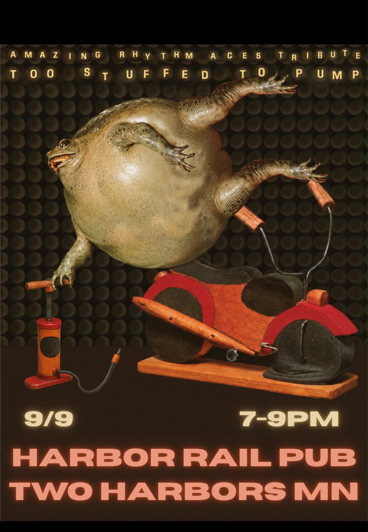 Big music performance at Harbor Rail Pub in Two Harbors, MN on