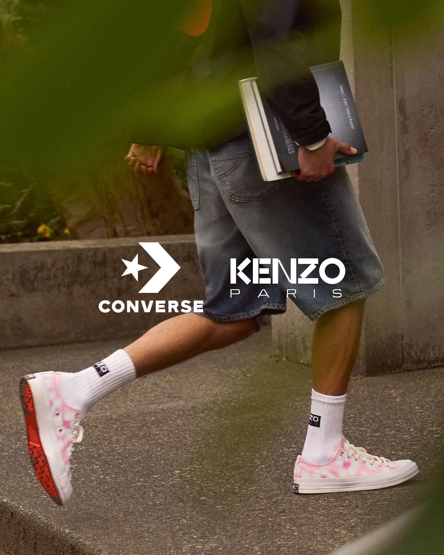 The Chuck 70 gets a fresh spin in Faded Pink, merging KENZO