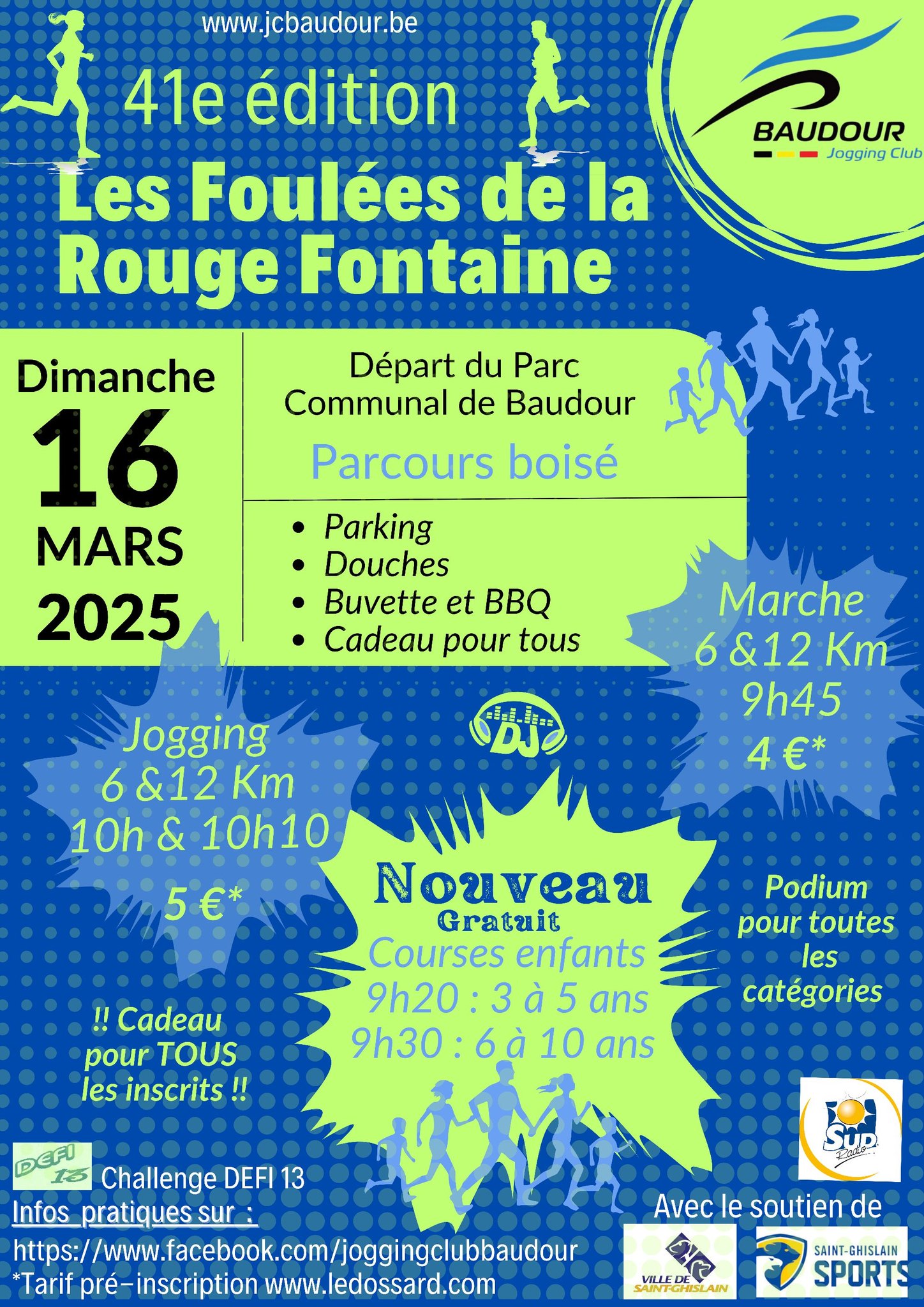 41e édition des Foulées de la Rouge Fontaine
