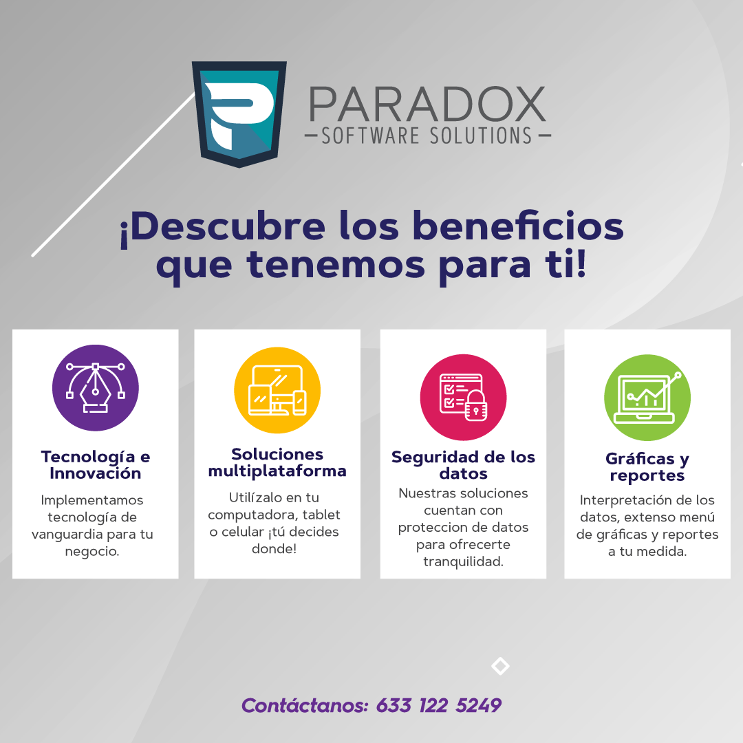 ¿Ya conoces los beneficios que PARADOX... - Paradox Software