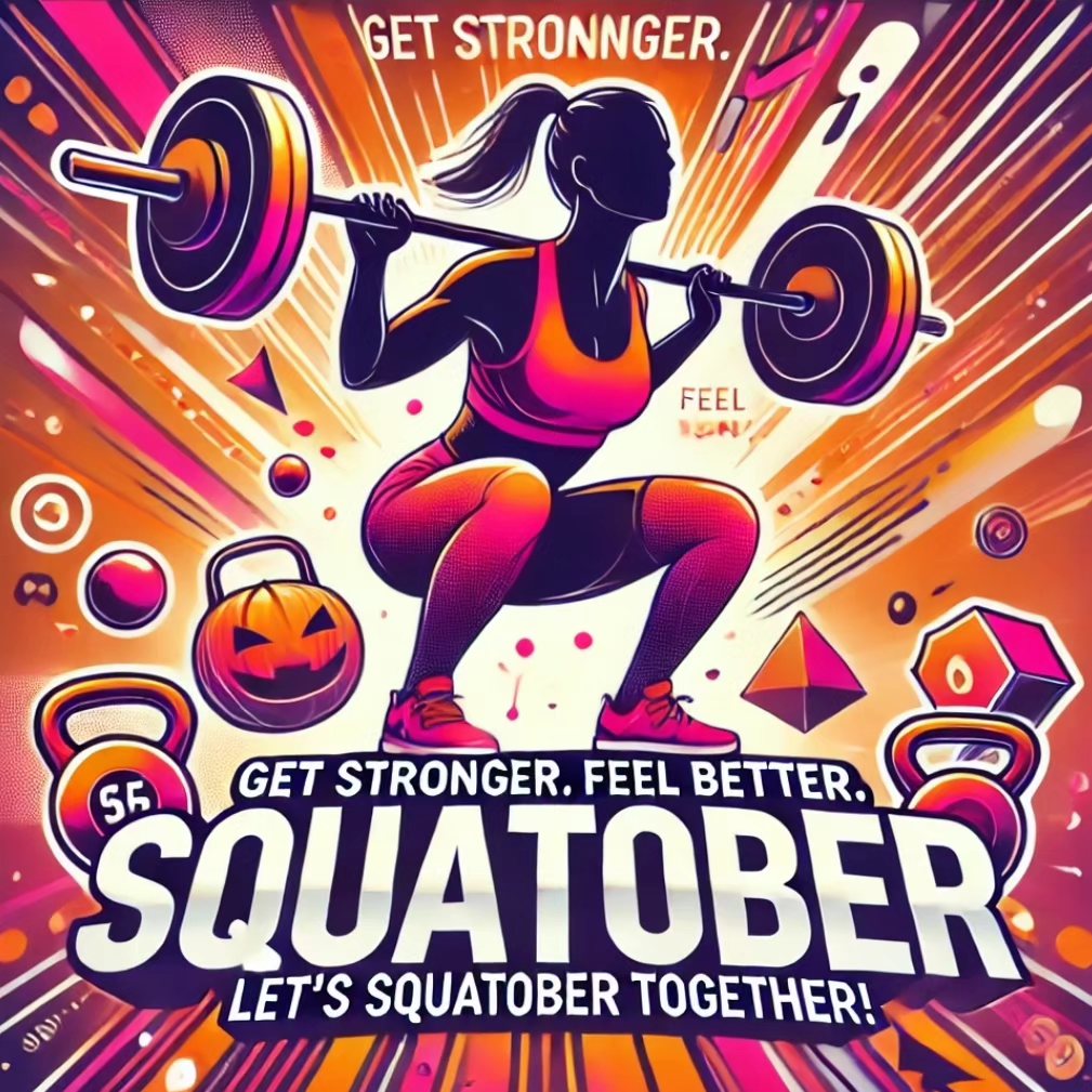 Fitness - 🎉 **Get ready for Squatober!** 🎉 We’re turning up the heat ...