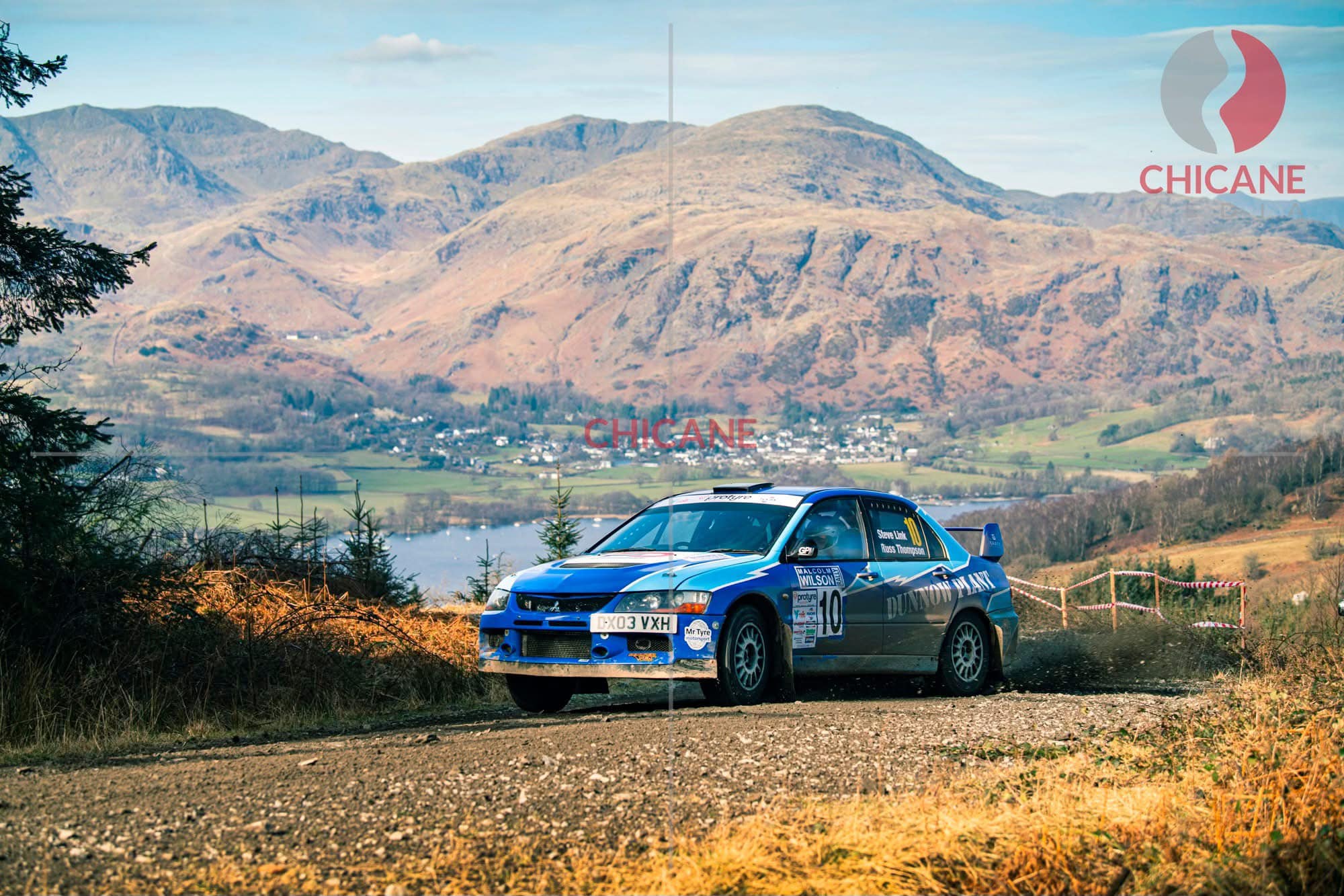 Blue Evo Rally