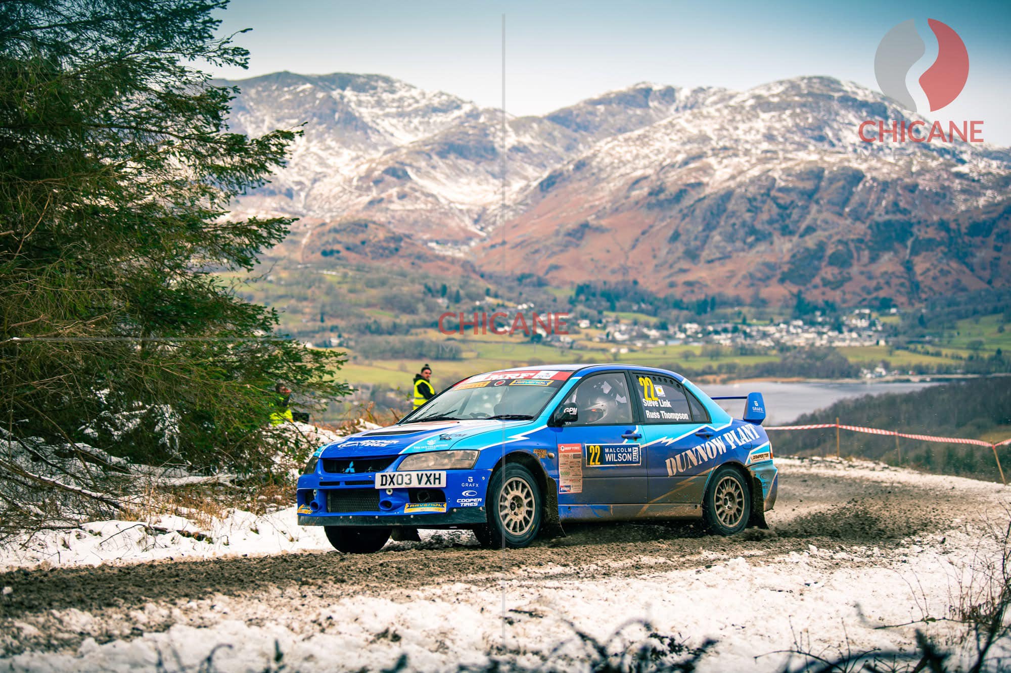 Blue Evo Rally