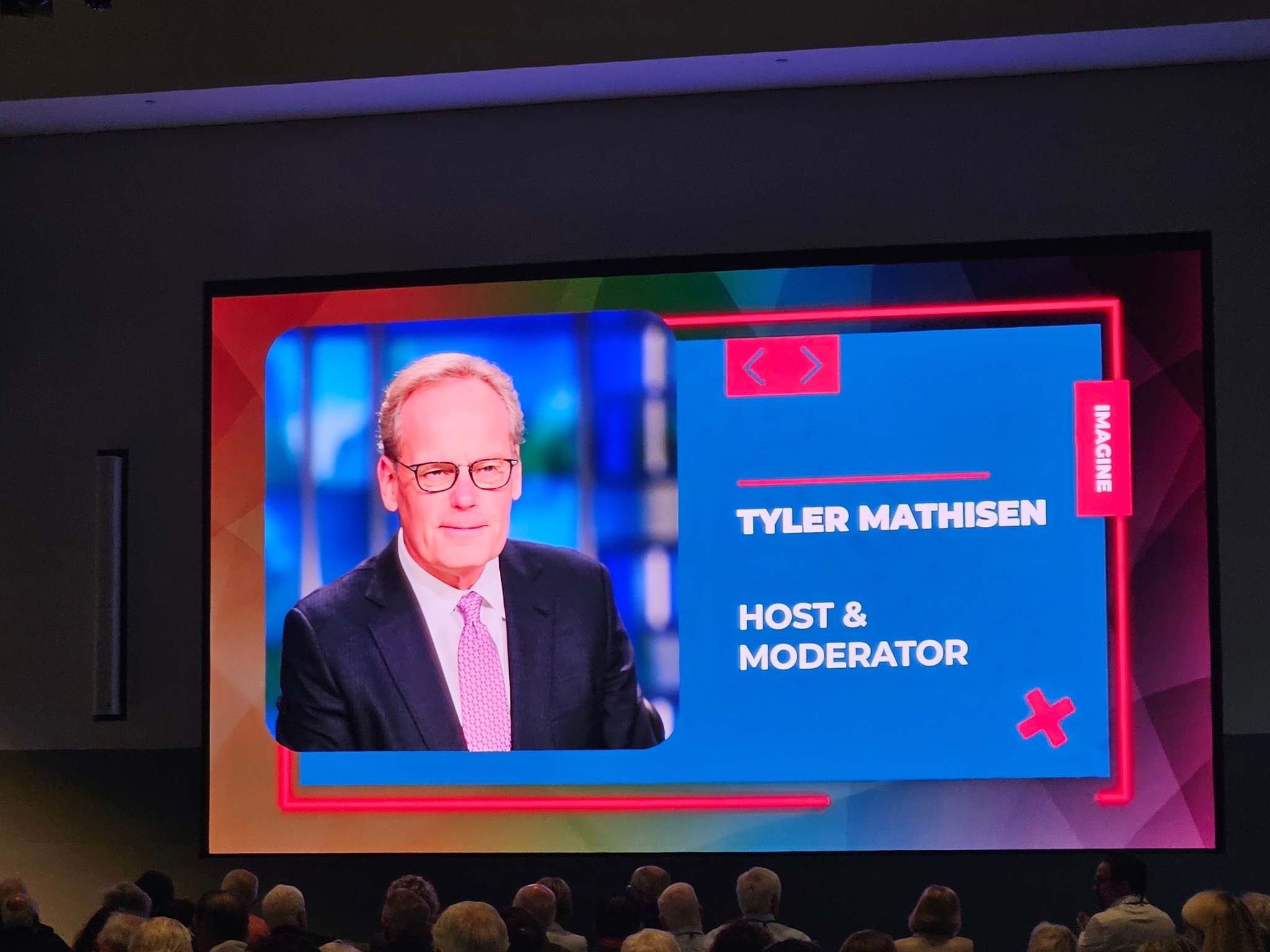 Tyler Mathisen, our host... - Imagine Solutions Conference | Facebook