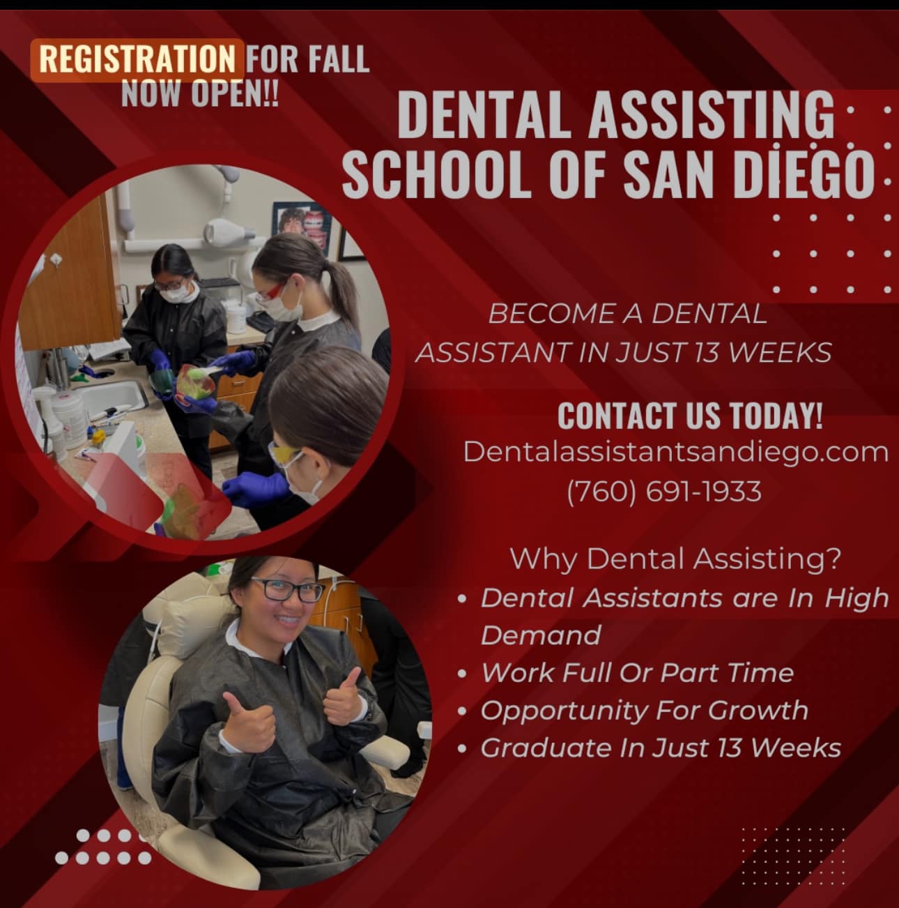 Dental Assistant School of San Diego | Vista CA