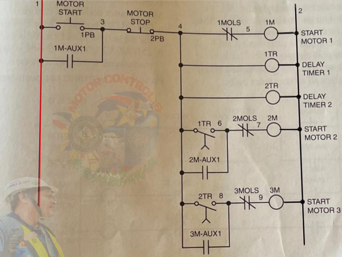 MOTOR - TIME DELAY NOTC normally open time to close anong ...