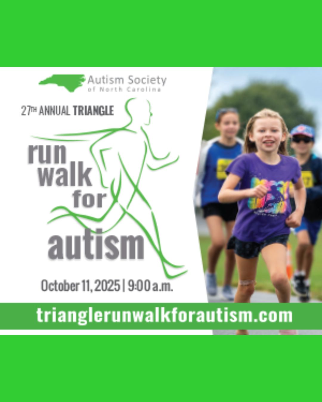 👟 The Triangle Run/Walk for Autism is... - Fun 4 Raleigh Kids | Facebook