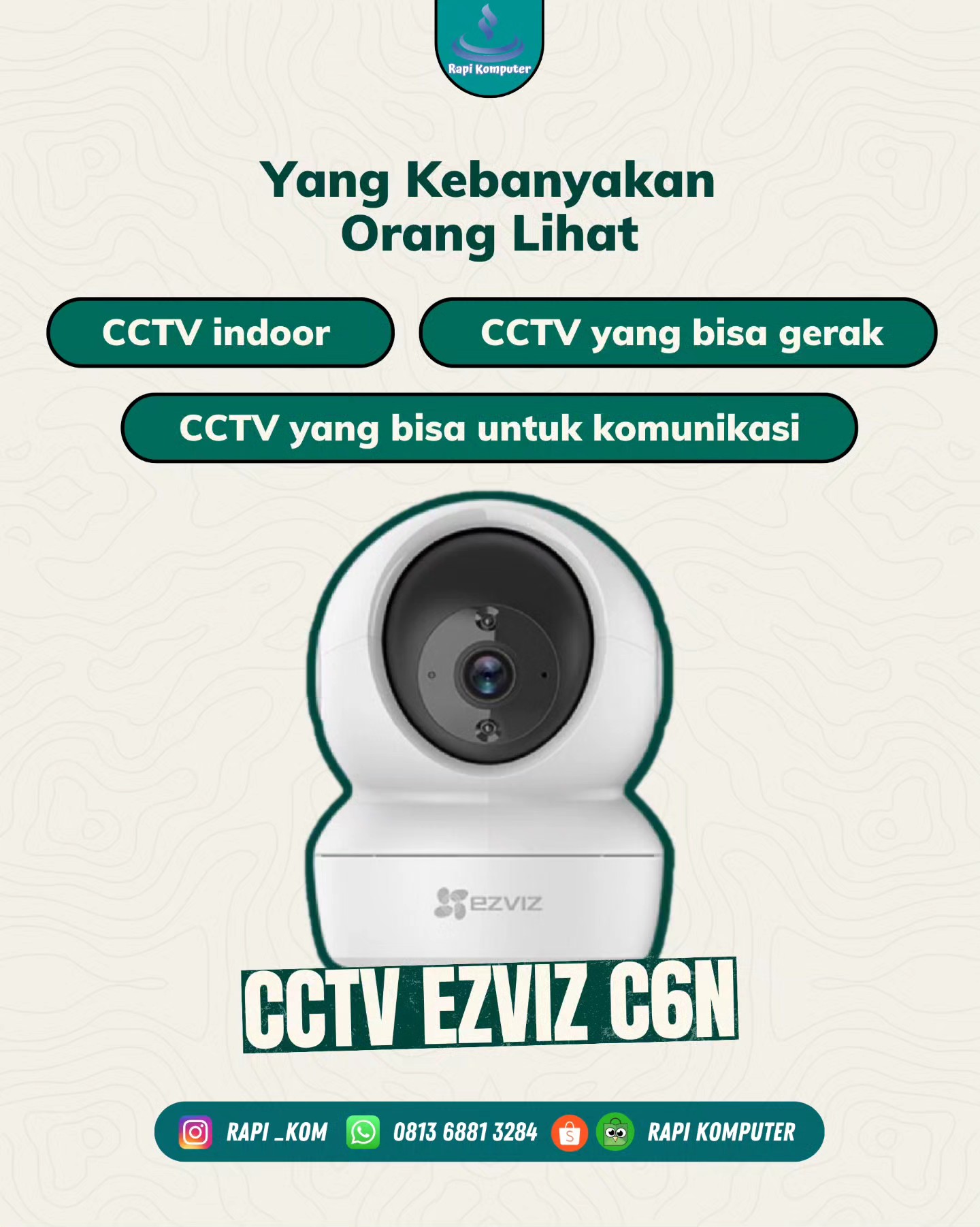 Rapi komputer - Selain untuk mengamankan rumah, ternyata...