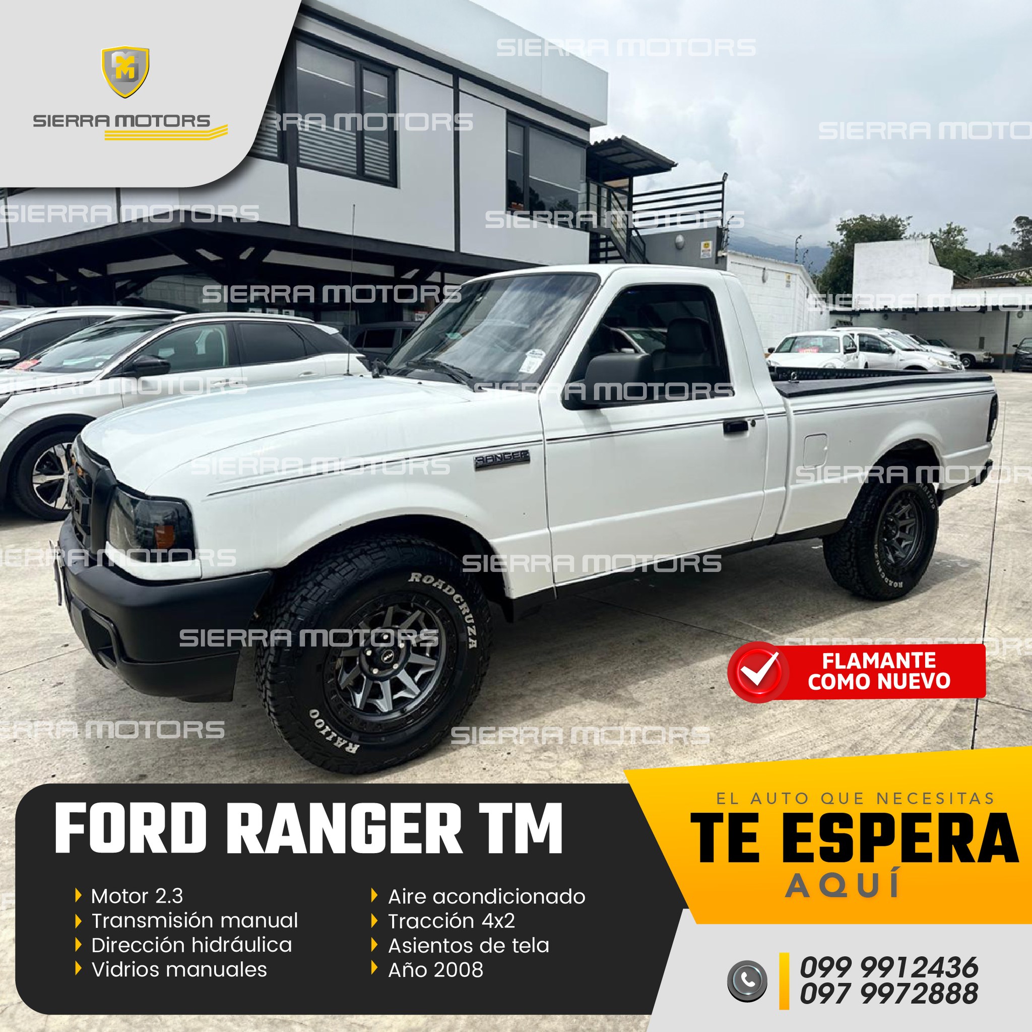Sierra Motors - FORD RANGER 4X2 TM: potencia, rendimiento... | Facebook