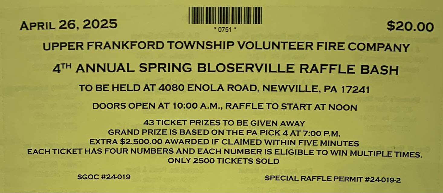 Upper Frankford Township Volunteer Fire Co. | Facebook