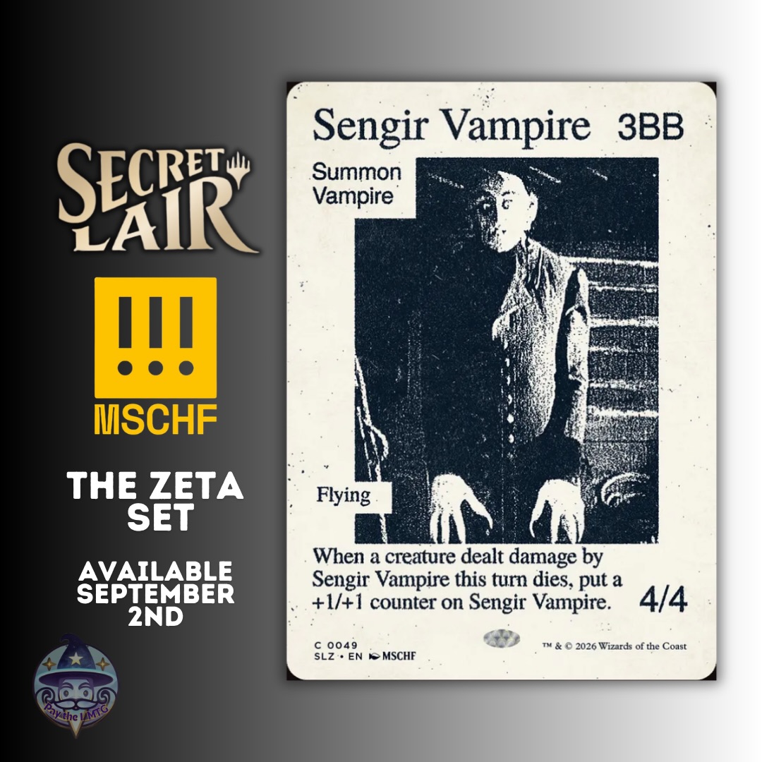 Magic the Gathering's Secret Lair x MSCHF: The Zeta Set available