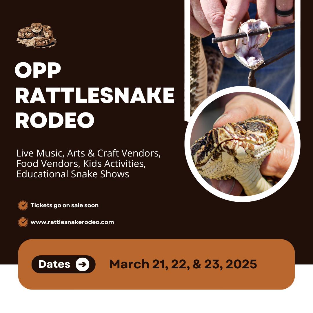 🐍 Get ready for the 2025 Opp... - The Opp Rattlesnake Rodeo