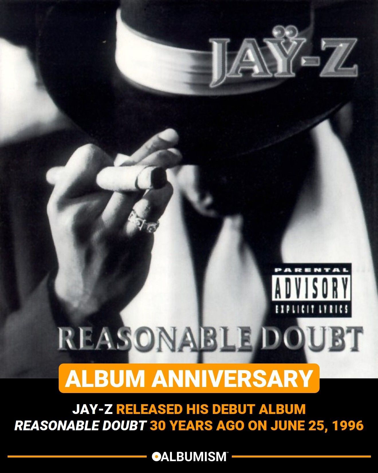Happy 30th Anniversary to Jay-Z's debut album 'Reasonable Doubt