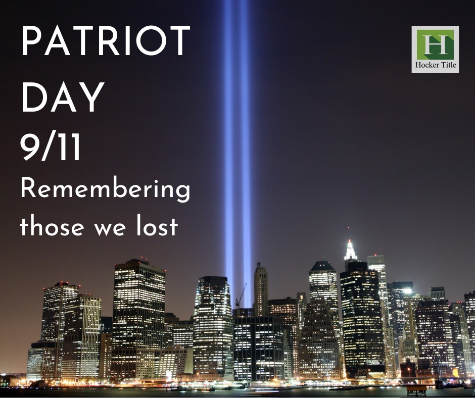 Hocker - Today, we pause to remember the lives lost on this day 23 ...