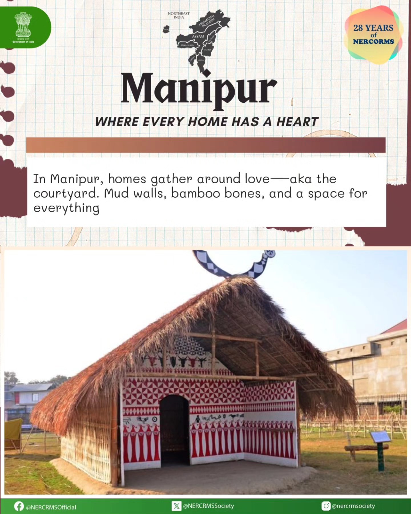 Manipur | Homes Built Around Togetherness In Manipur, the essence of ...