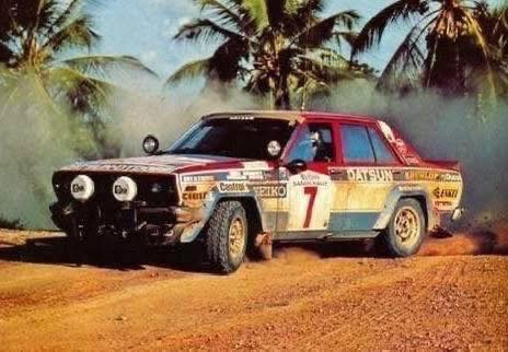 In stock now, 1/43 Datsun Violet GT Shekhar Mehta 1981 Safari