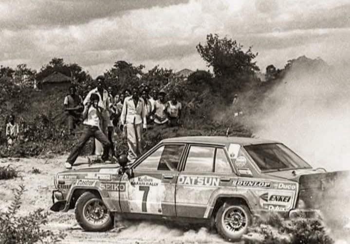 In stock now, 1/43 Datsun Violet GT Shekhar Mehta 1981 Safari