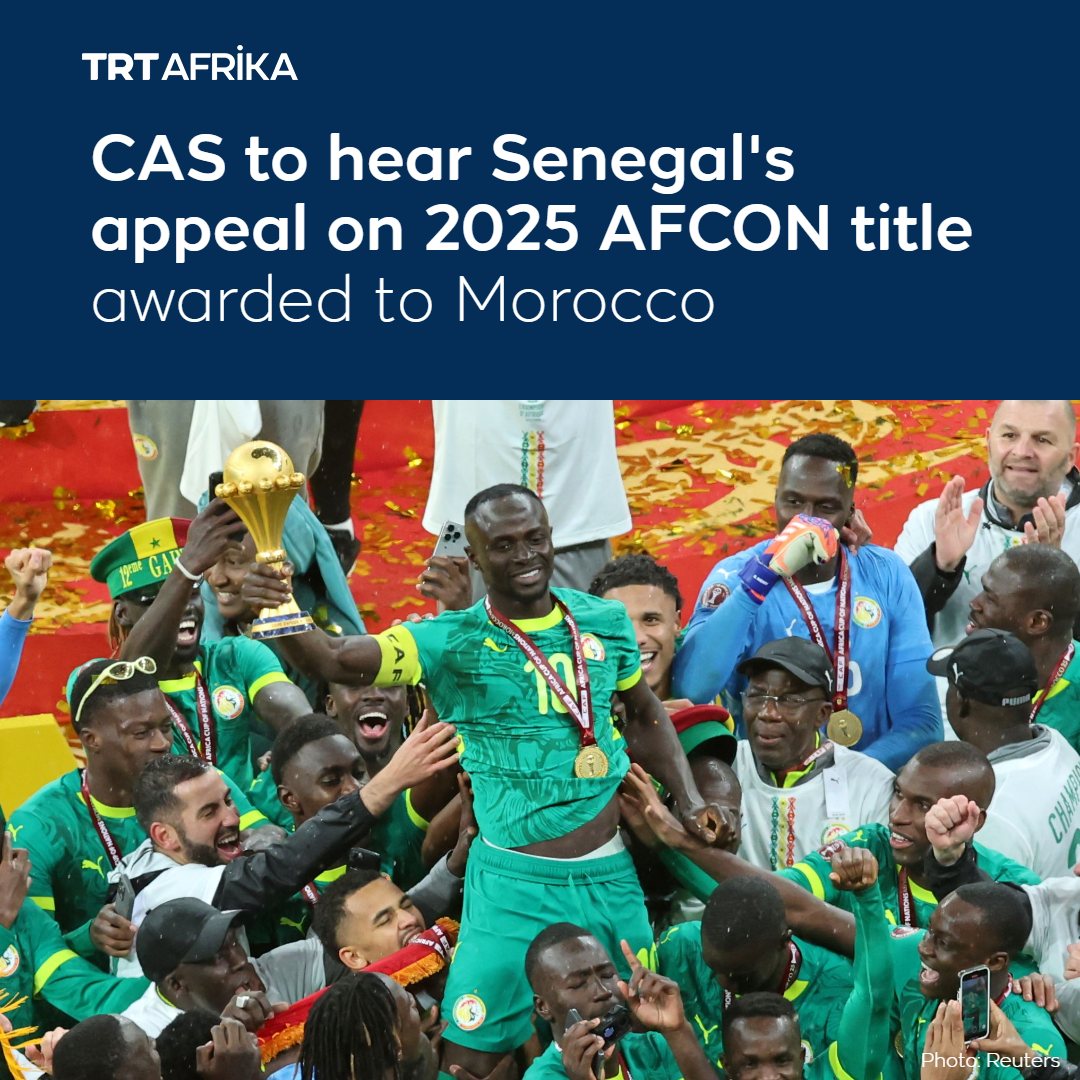 Cas hears Senegal appeal over stripped Afcon title