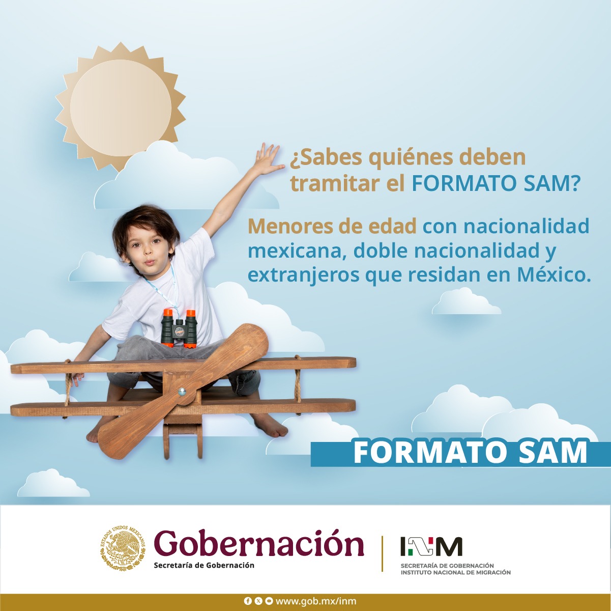 Instituto Nacional de Migración - El #FormatoSAM del Instituto Nacional ...