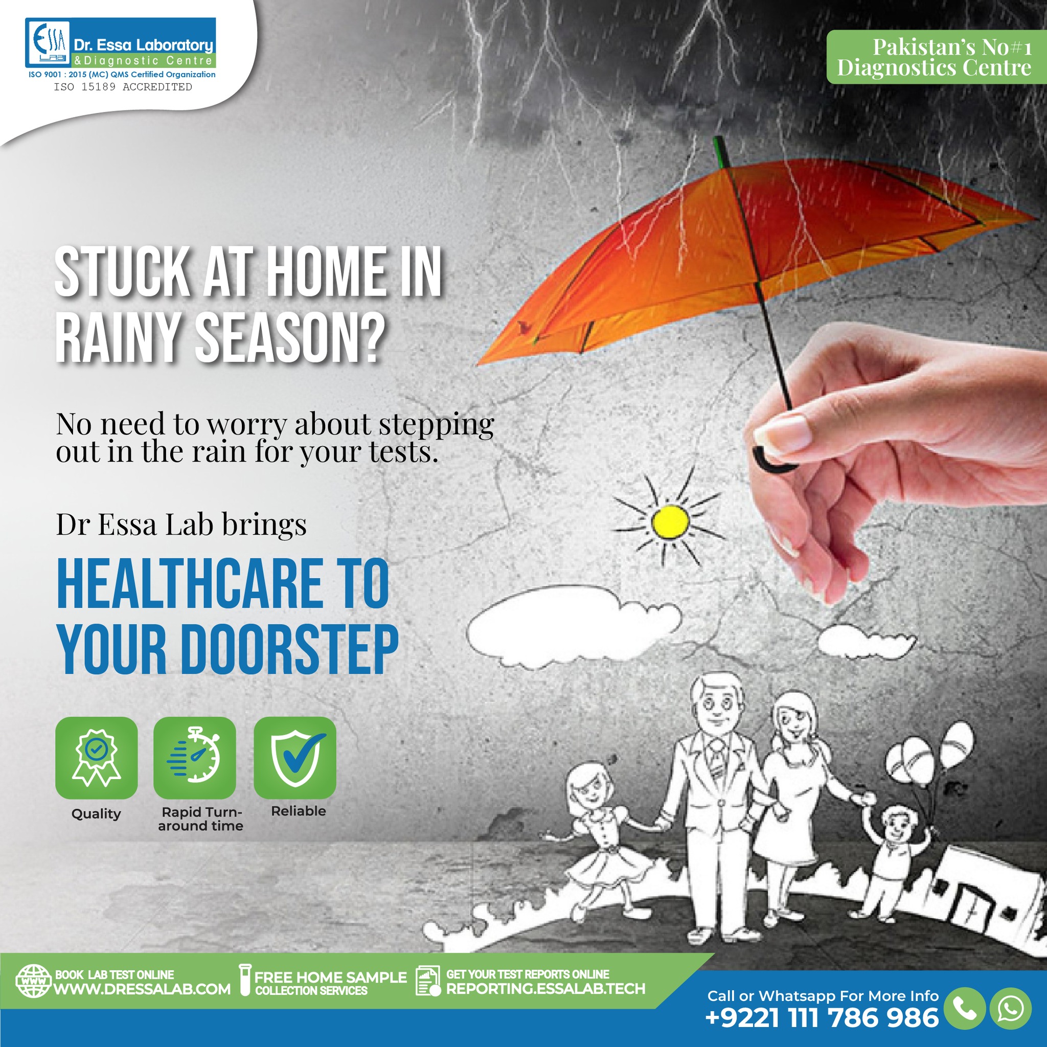 Dr - 🌧️🏠 Stuck at home this rainy season? No need to worry about ...