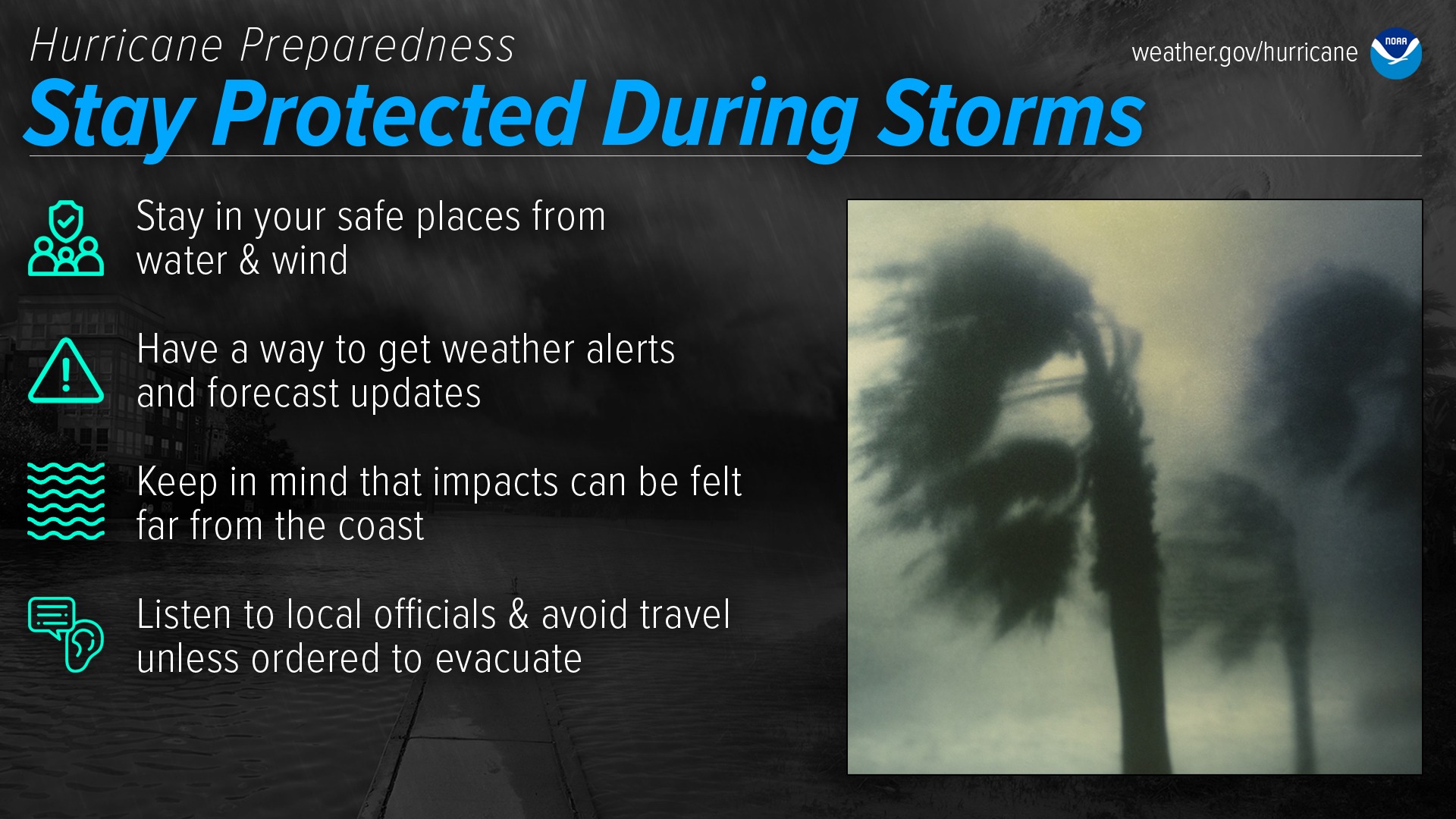 City - Be prepared for hurricane season by knowing what to do during a ...