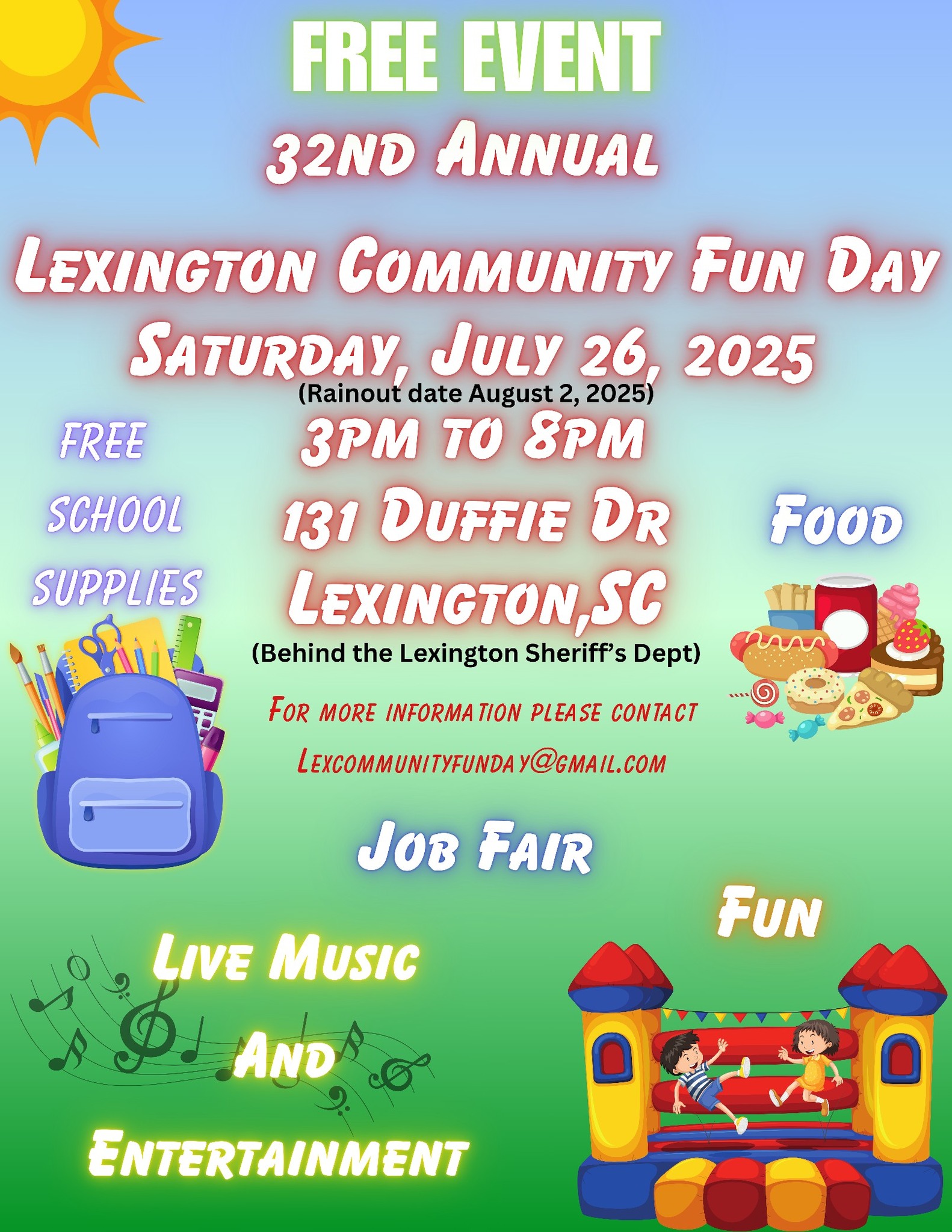 Lexington Community Fun Day | Lexington SC