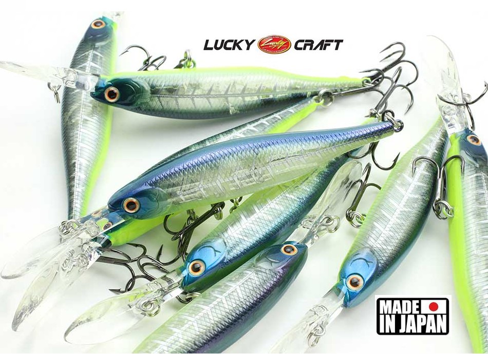 Lucky Craft Crankbait CB20 Cavaliere Bianco - Fuori Produzione - Nuovo