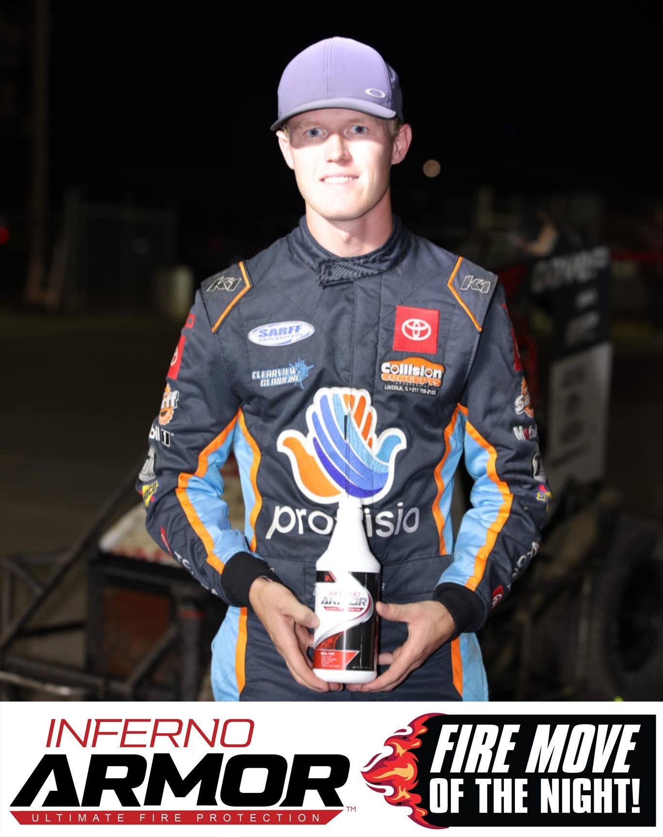 USAC - A splendid debut. 👌 Before this weekend, Karter Sarff had never ...