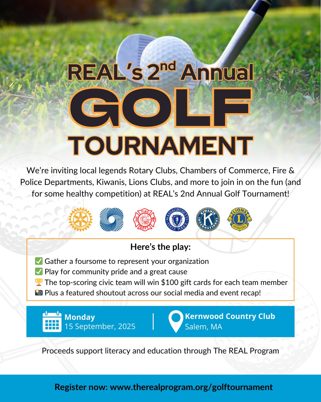The REAL - 🚨 Civic Challenge: Game On! Rotary. Kiwanis. Fire. Police ...