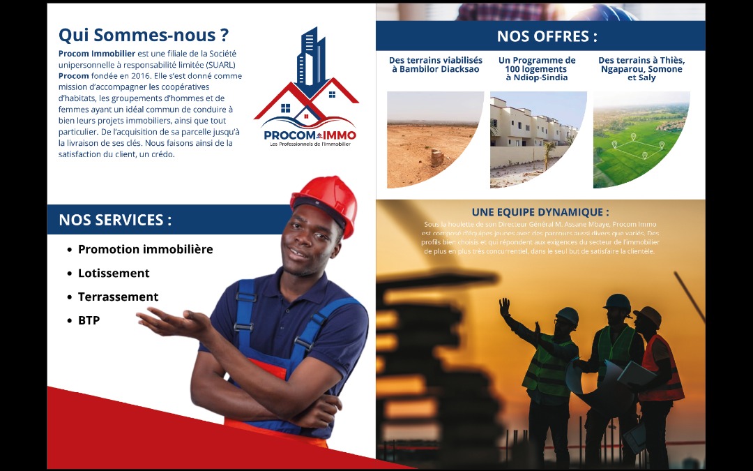 Procom immobilier | Thiès
