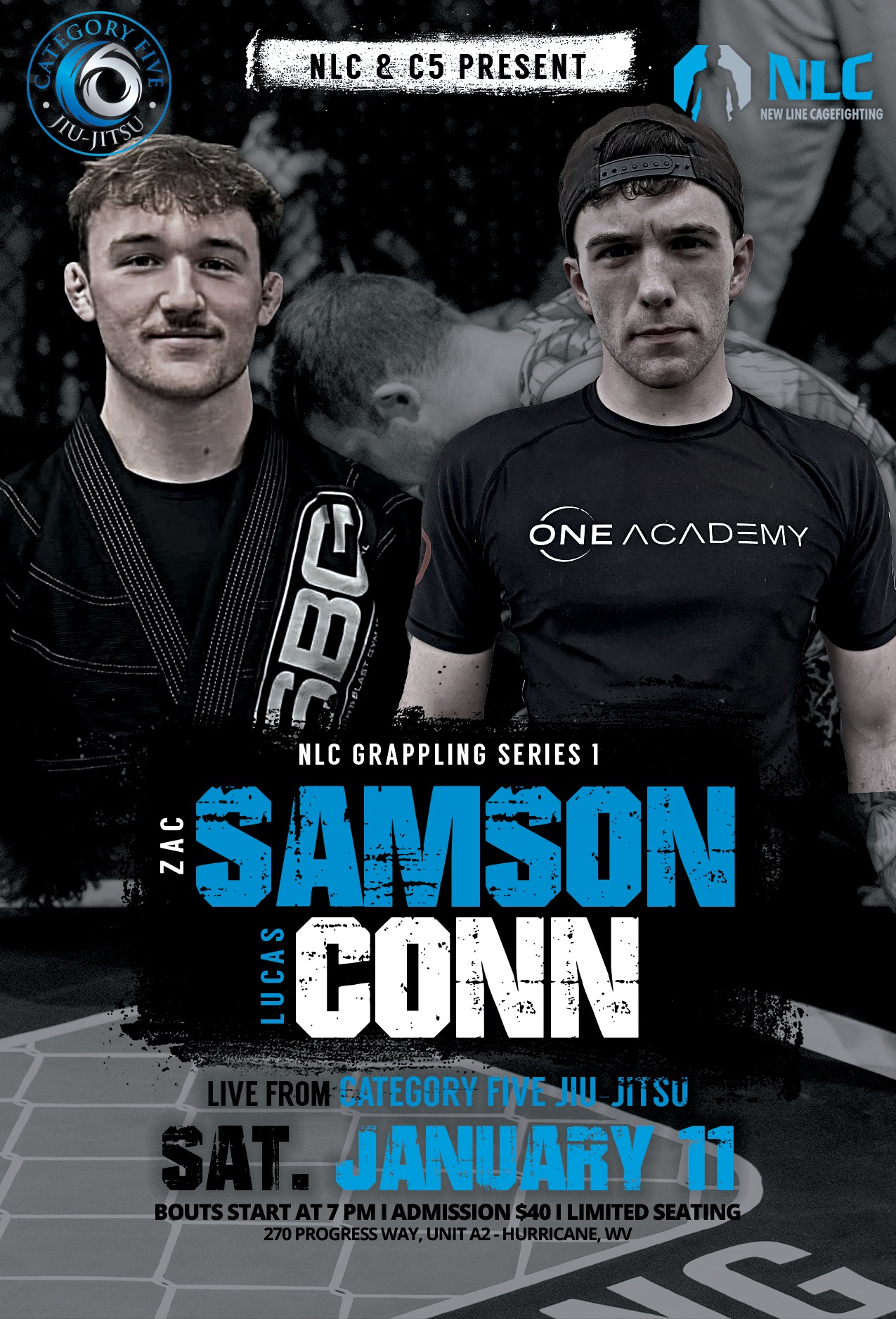 Zac Samson vs Lucas Conn in WNO grappling bout