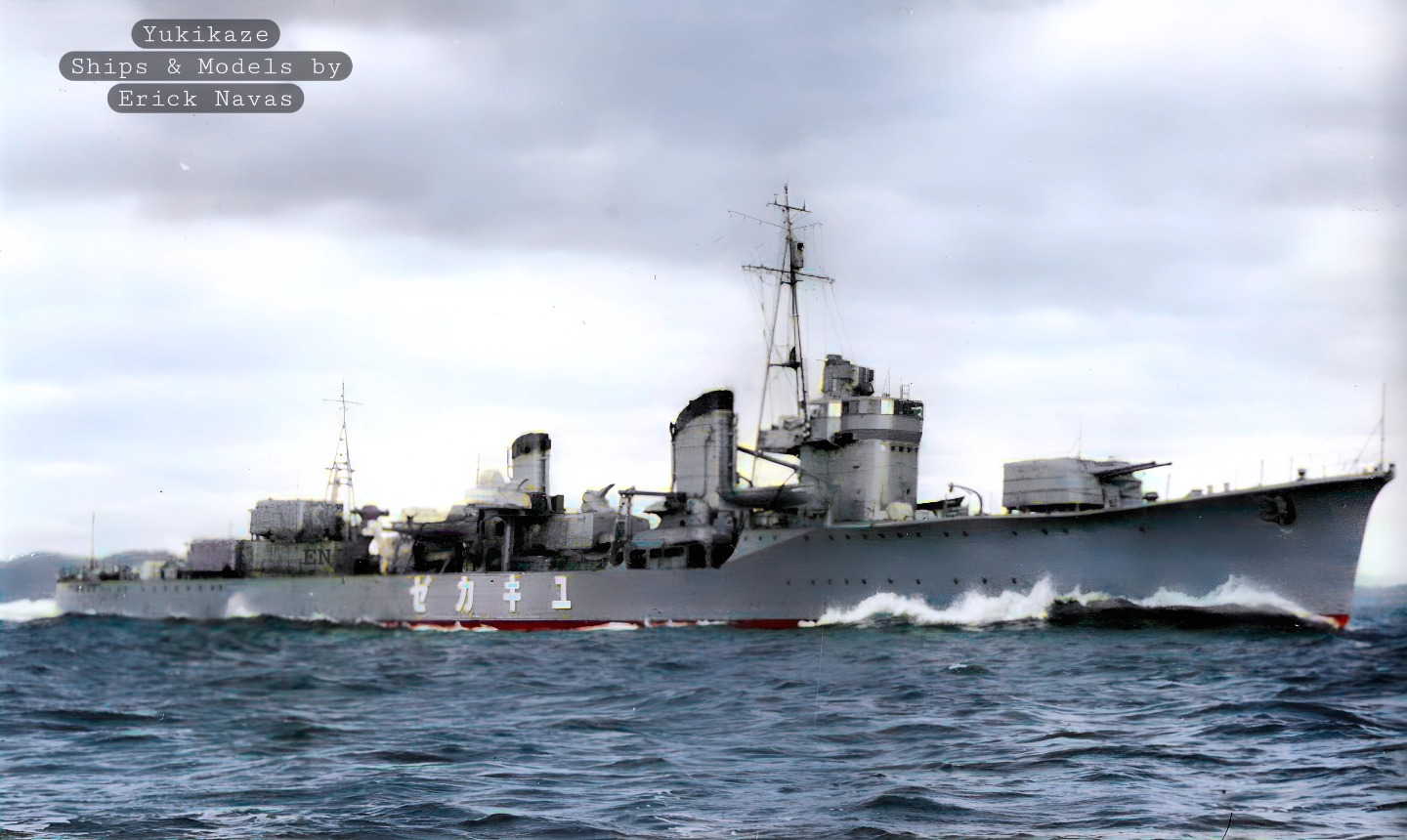 The IJN Yukikaze (雪風, 