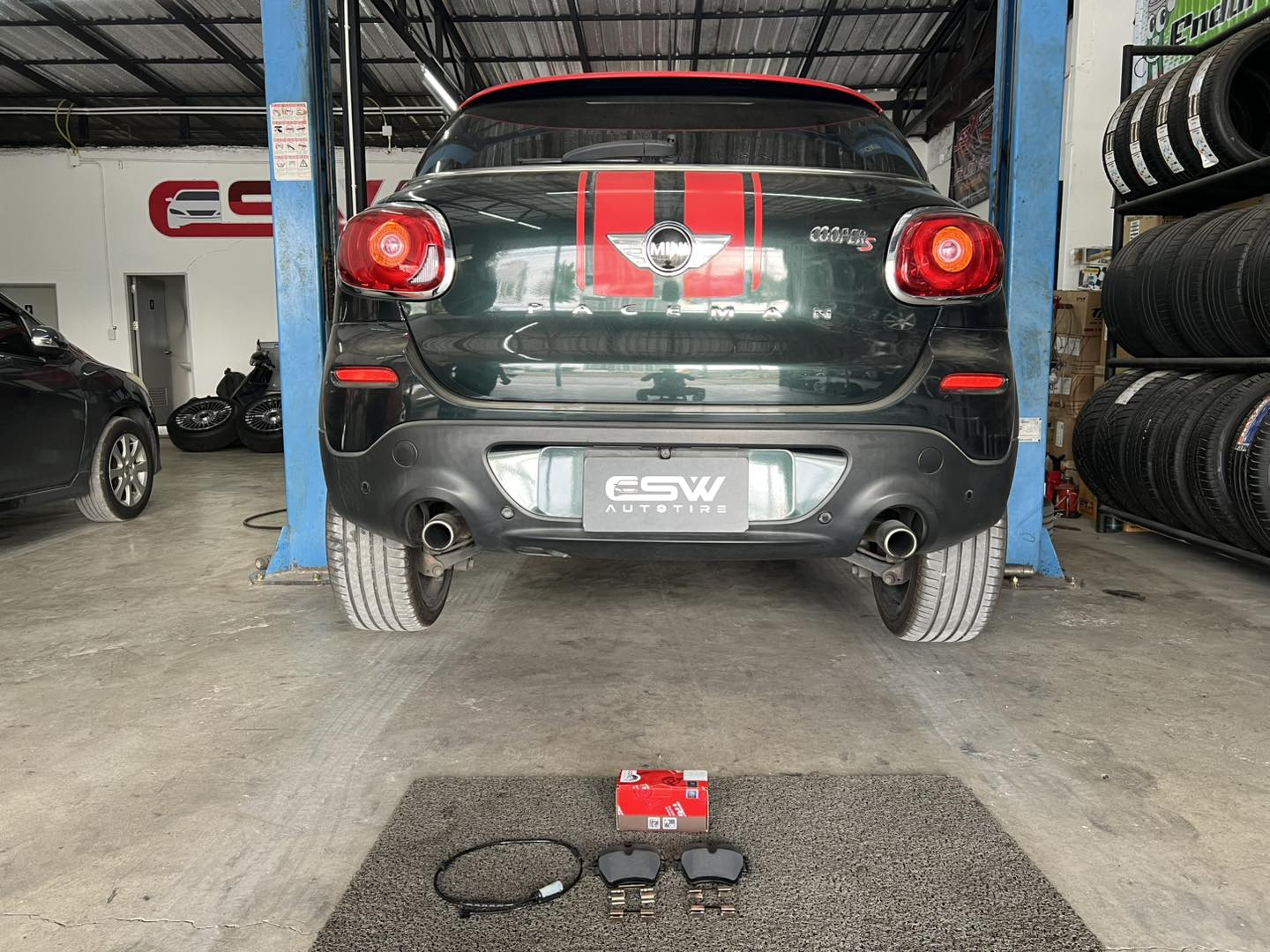 CSW - MINI Paceman R61 เรือนไมล์โชว์ถึงระยะเปลี่ยนผ้าเบรค เปลี่ยนผ้า ...