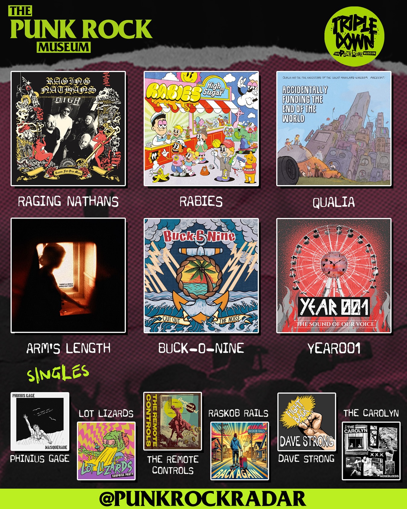 thepunkrockmuseum - Here are some of this week’s new punk rock releases ...